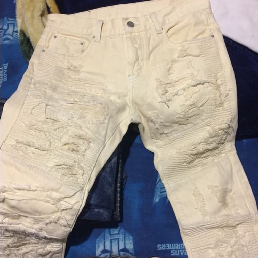 VERY CLEAN AND FLY BALLMAIN TYPE BIKER JEANS